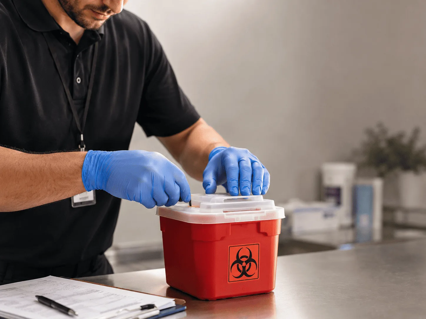 Why choose Sharps Waste Disposal in Lucas, IA